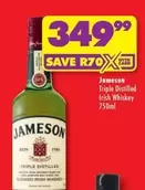 Jameson - Triple Distilled Irish Whiskey
