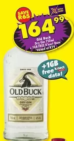 Old Buck - Dry Gin 750ml