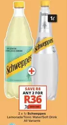 Schweppes - Lemonade/Tonic Water/Soft Drink
