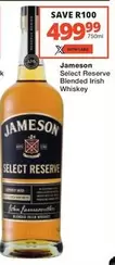 Jameson - Select Reserve Blended Irish Whiskey