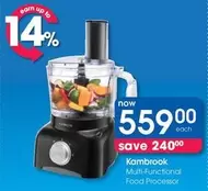 Kambrook - Multi-Functional Food Processor