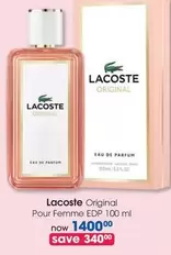 Lacoste - Original Pour Femme EDP