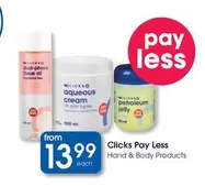 clicks - Hand & Body Products
