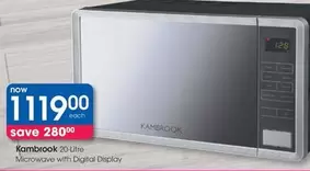 Kambrook - 20 Litre Microwave with Digital Display