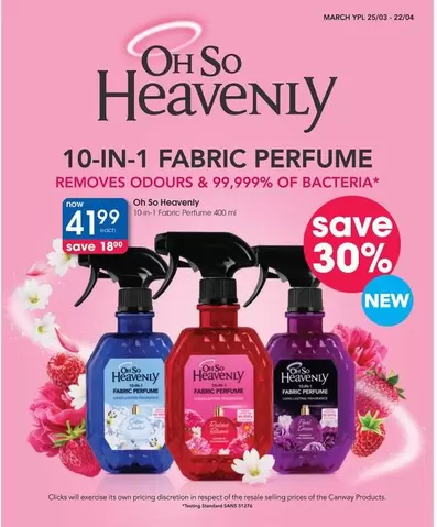 Oh So Heavenly - 10-IN-1 FABRIC PERFUME