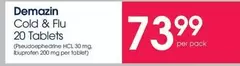 Cold & Flu 20 Tablets
