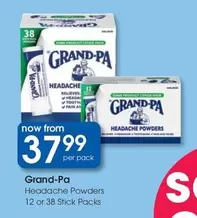 Grand-Pa - Headache Powders