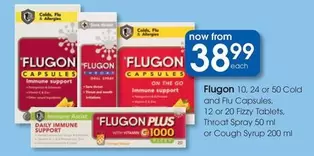Daily - Cold and Flu Capsules, Fizzy Tablets, Throat Spray or Cough Syrup