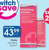 clicks - Nebulising Solution