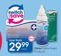 Switch - Saline Nasal Wash