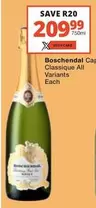Boschendal -  Cap Classique All Variants