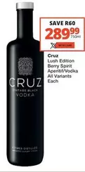 Cruz - Lush Edition Berry Spirit Aperitif/Vodka