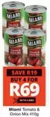 Miami - Tomato & Onion Mix