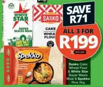Spekko - Cake Wheat Flour & Super Maize Meal & Rice
