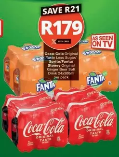 Coca cola - Original Taste Less Sugar Sprite/Fanta Ginger Beer Soft Drink