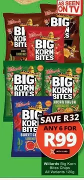 Willards - Big Korn Bites Chips
