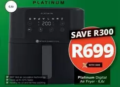 Platinum - Digital Air Fryer