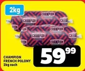 champion - FRENCH POLONY