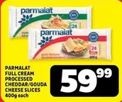 Parmalat - FULL CREAM PROCESSED CHEDDAR/GOUDA CHEESE SLICES