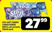 Sta-Soft - FABRIC CONDITIONER REFILL