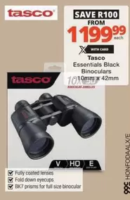 Essentials - Black Binoculars