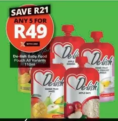 Dell - Baby Food Pouch All Variants