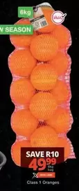 Class 1 Oranges