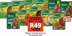 Knorr - Thickening Soup