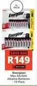Energizer - Max AA/AAA Alkaline Batteries