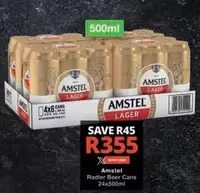 Amstel - Radler Beer Cans