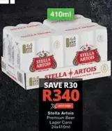 Stella Artois - Premium Beer Lager Cans
