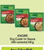Knorr - Dry Cook-in-Sauce