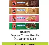 Bakers - Topper Cream Biscuits