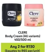 Clere - Body Cream