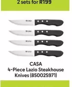 4-Piece Lazio Steakhouse Knives (850025971)