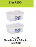 Addis - Shoe Box 2 x 2-Packs (387290)