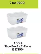 Addis - Shoe Box 2 x 2-Packs (387290)
