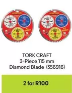 Diamond - 3-Piece 115 mm Blade (356916)