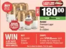 Amstel - Premium Lager Cans