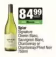 Spier - Signature Chenin Blanc, Sauvignon Blanc, Chardonnay or Chardonnay/Pinot Noir