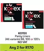 Kotex - Panty Liners