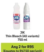 Jik - Thin Bleach