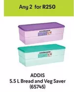 Addis - 5.5 L Bread and Veg Saver (65745)