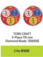 Diamond - 3-Piece 115 mm Blade (356916)