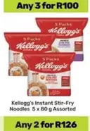 Kellogg's - Instant Stir-Fry Noodles