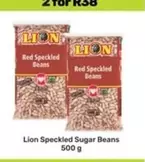 Lion - Red Speckled Beans