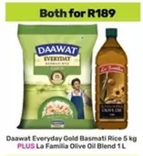 Everyday -  Gold Basmati Rice 5 kg PLUS Olive Oil Blend 1 L