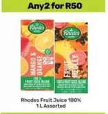 Rhodes - Fruit Juice 100%