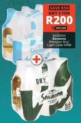 Savanna - Premium Dry/Light Cider NRB