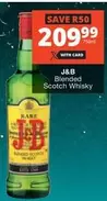 J&B - Blended Scotch Whisky